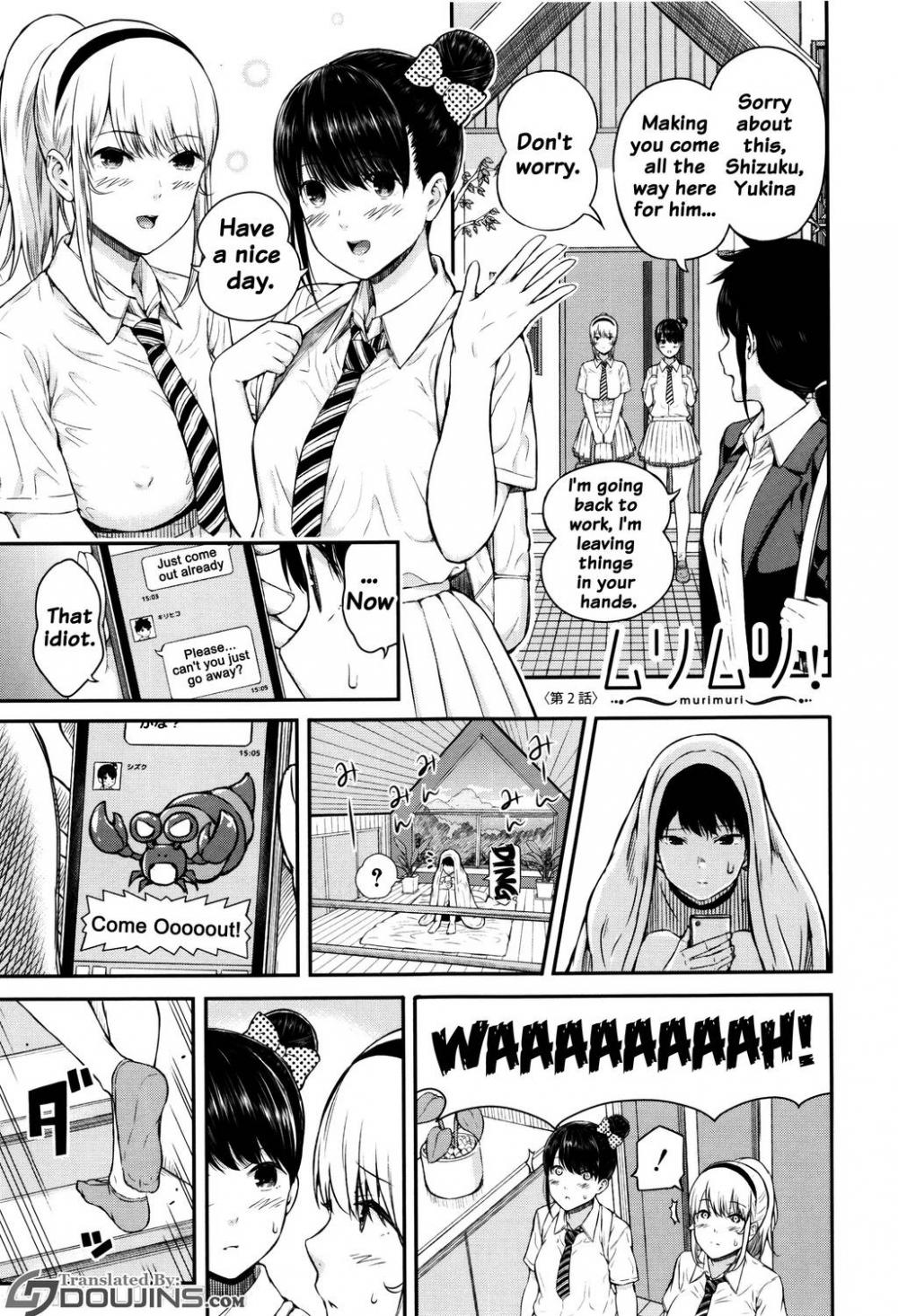 Hentai Manga Comic-Big Puffy Nipples College Teen-Chapter 2-1